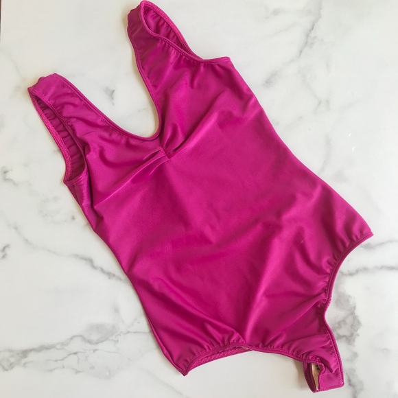 ebullire Tops - LOWEST PRICE NWT Ebullire pink one piece spandex